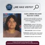 Pesquisa de Alba Lorenia Delgado Rojo de 14 años de edad