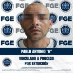 Fiscalía logra vinculación a proceso con prisión preventiva por el delito de extorsión