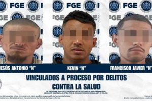 Fiscalía Regional de Tecate obtiene vinculación a proceso de tres hombres por delito contra la salud