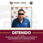 Arresta Policía Municipal a hombre por agredir y amenazar con un cuchillo a su pareja