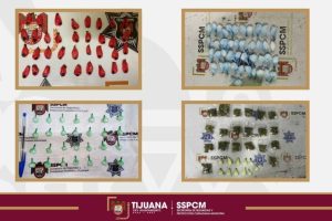 Detiene Policía Municipal a cuatro personas por delitos contra la salud durante patrullajes preventivos