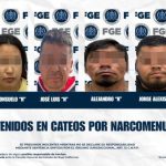 Continúa la Fiscalía el combate al narcomenudeo; Seis detenidos en cateos