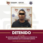 Asegura Policía Municipal a presunto generador de violencia y segundo implicado en el homicidio de propietario de Saldos Max en Tijuana