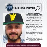 Pesquisa de Pablo Eduardo Cruz Neri de 28 años de edad