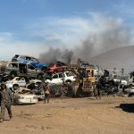 Incendio en corralón de Grúas ATT consume al menos 20 vehículos
