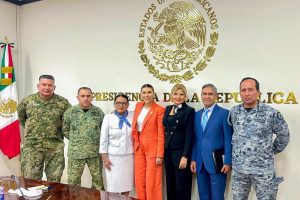 Presenta Gobernadora Marina del Pilar avances en seguridad ante el Gabinete Nacional en el marco de Operación Frontera Norte