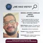 Pesquisa de Manuel Antonio Cabrales Jiménez de 33 años de edad