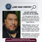 Pesquisa de Julián Sáchez Castro de 49 años de edad