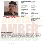 FGE solicita apoyo para localizar a Marco Enrique Nathaniel Reyes Sánchez