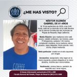 Pesquisa de Néstor Guzmán Gabriel de 61 años de edad