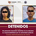 Detiene SSPCM a dos personas por robo con violencia a conductor de taxi libre