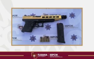 Asegura SSPCM a dos personas por intento de homicidio en Tijuana