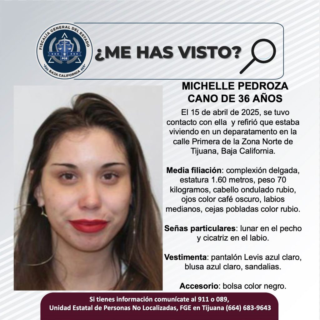 Pesquisa de Michelle Pedroza Cano de 36 años de edad
