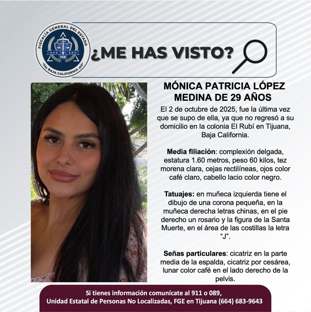 Pesquisa de Mónica Patricia López Medina de 29 años de edad