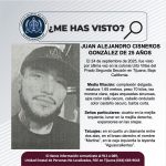 Pesquisa de Juan Alejandro Cisneros González de 25 años de edad