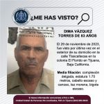 Pesquisa de Dima Vázquez Torres de 83 años de edad