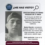 Pesquisa de Cristian Ronaldo Pérez Vázquez de 21 años de edad