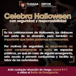 Exhorta SSPCM a celebrar de manera segura y ordenada día de Halloween