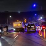 Muere motociclista al chocar contra barredora en la Vía Rápida Poniente
