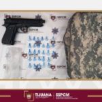 Asegura Policía Municipal de Tijuana a presunto responsable de múltiples robos a tiendas de conveniencia