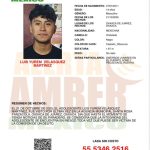 Alerta AMBER para localizar a Luis Yurem Velásquez Martínez de 14