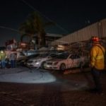 Camión derriba poste y causa afectaciones en la colonia Ampliación Guaycura