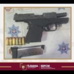 Asegura Policía Municipal a hombre por amenazas y portación de arma de fuego en la colonia Sánchez Taboada