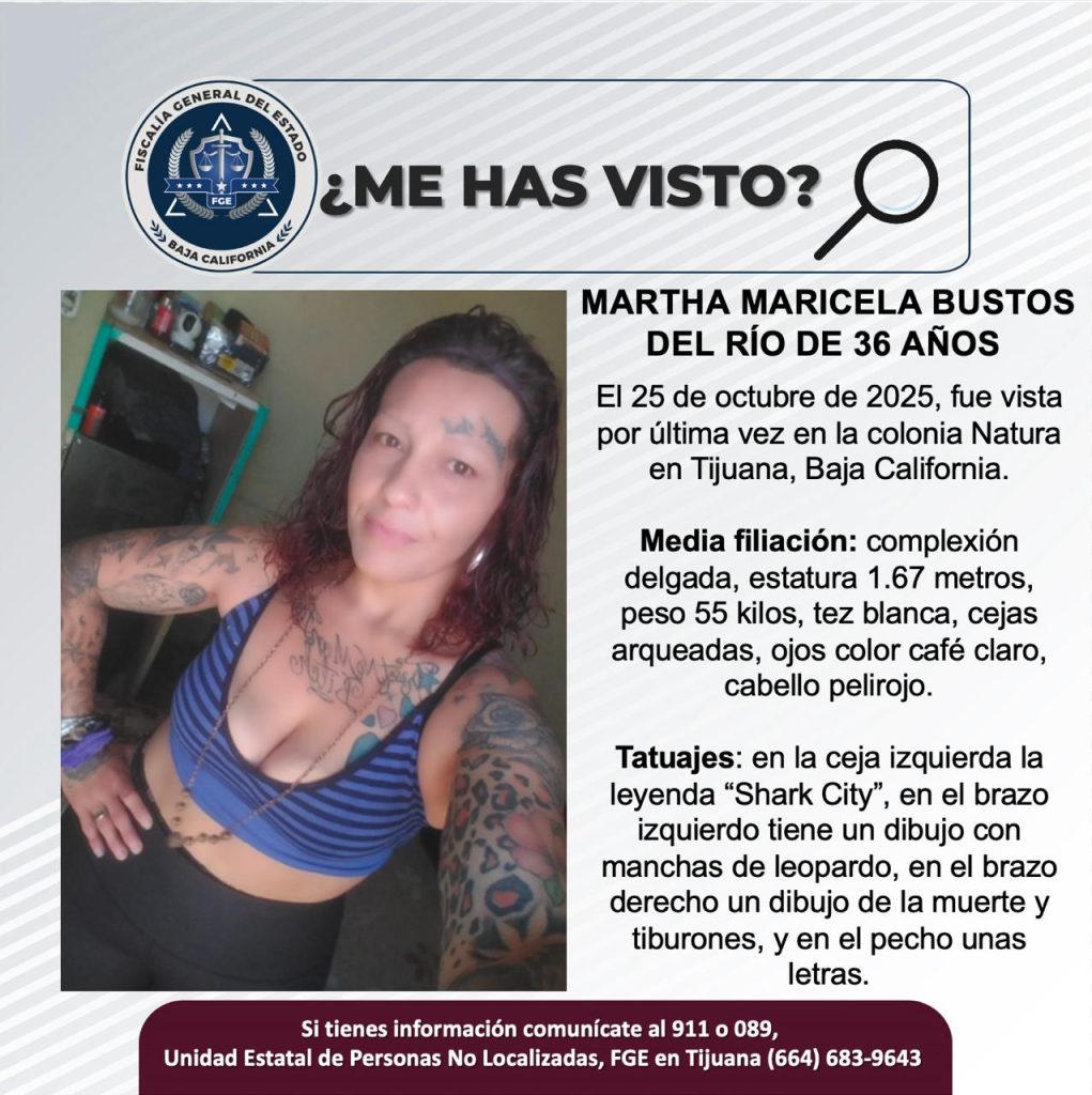 Pesquisa de Martha Maricela Bustos del Río de 36 años