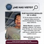 Pesquisa de Rubí Saucedo Morales de 14 años