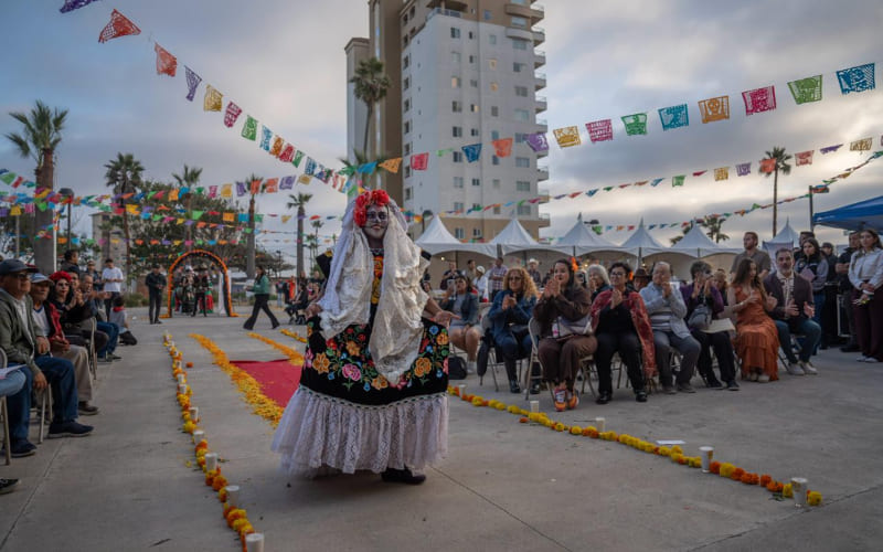 Rosarito celebró la primera edición del Festival de Día de Muertos “La Última Fiesta”