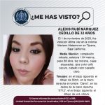 Pesquisa de Alexis Rubí Máequez Cedillo de 32 años