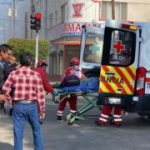 Se registra fuerte incendio en edificio de la Zona Centro