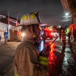 Fuerte incendio consume vivienda en la colonia Hidalgo