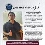 Pesqusia de José Luis Malfavón Nava de 23 años