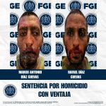 FGE obtiene sentencia de más de 23 años a par de homicidas