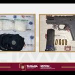 Arresta Policía Municipal a hombre armado y asegura cerca de dos kilos de “cristal”