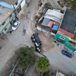 Vuelca camión de carga en la colonia Mariano Matamoros Norte