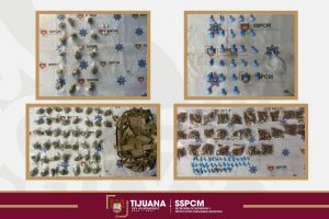 Asegura SSPCM a cuatro personas por presuntos delitos contra la salud y retira más de 150 dosis de droga de las calles
