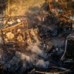 Incendio consume dos viviendas en la colonia Llamas Amaya