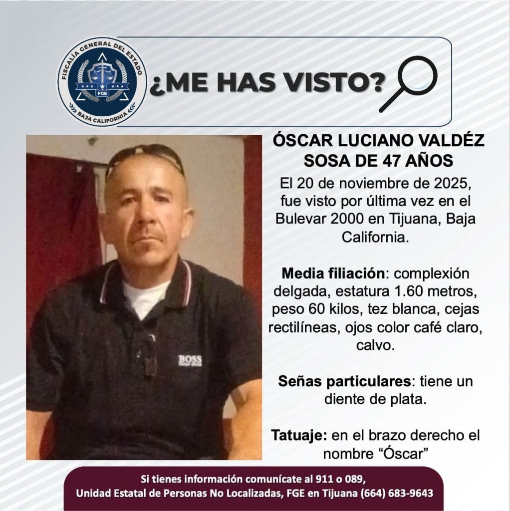 Pesquisa de Óscar Luciano Valdéz Sosa de 47 años