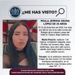 Pesquisa de Paula Jerenia Osuna López de 25 años