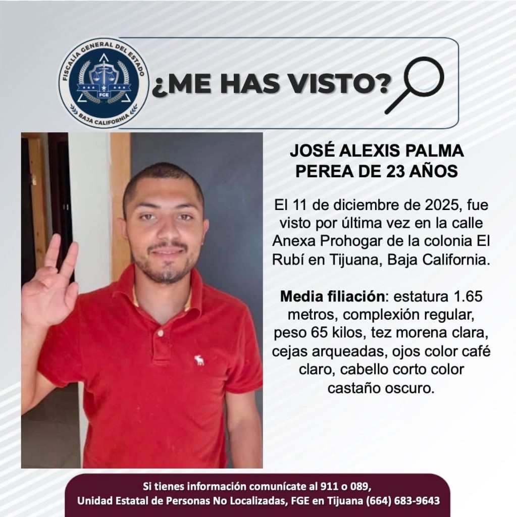 Pesquisa de José Alexis Palma Perea de 23 años