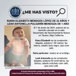 Pesquisa Kiara Elizabeth Mendoza Lópes de 22 años y Leah Antonella Pulgarín Mendoza de 1 año