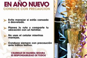 Implementará SSPCM acciones especiales de seguridad vial durante Año Nuevo