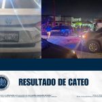 Durante cateo en Tecate, la FGE recupera vehículo implicado en un delito