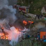 Fuerte incendio consume vivienda en la colonia Lázaro Cárdenas