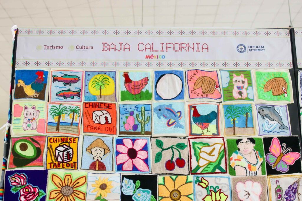 Participa B.C en exposición de bordados y tejidos más grande del mundo