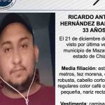 Pesquisa de Ricardo Antonio Hernández Barahona de 33 años