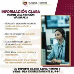 Destaca SSPCM la importancia de un reporte claro para una respuesta rápida