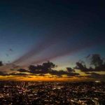 Colorido atardecer marca el inicio de la Cuaresma en Tijuana